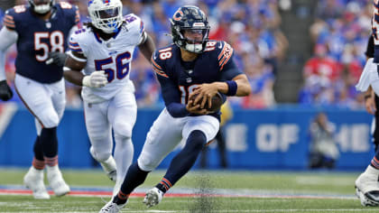 Chicago Bearsin alokas pelinrakentaja Caleb Williamsin erinomainen suoritus